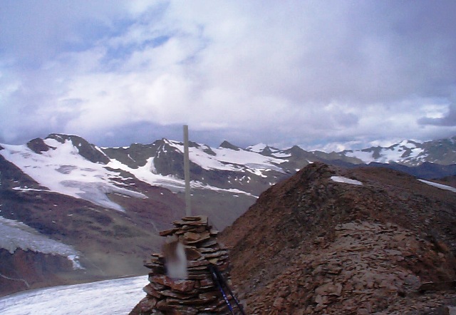 Im Hinterem Eis 3.270m Hinterm Schnen Aussicht Htte - Berge-Hochtouren.de