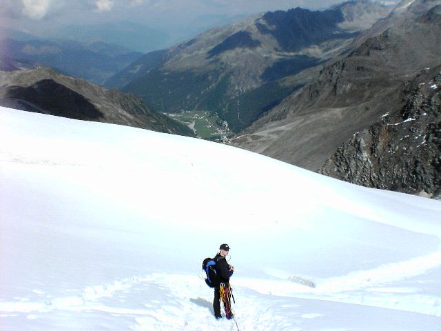 Eisseepass 3.139 m Suldenferner - Berge-Hochtouren.de