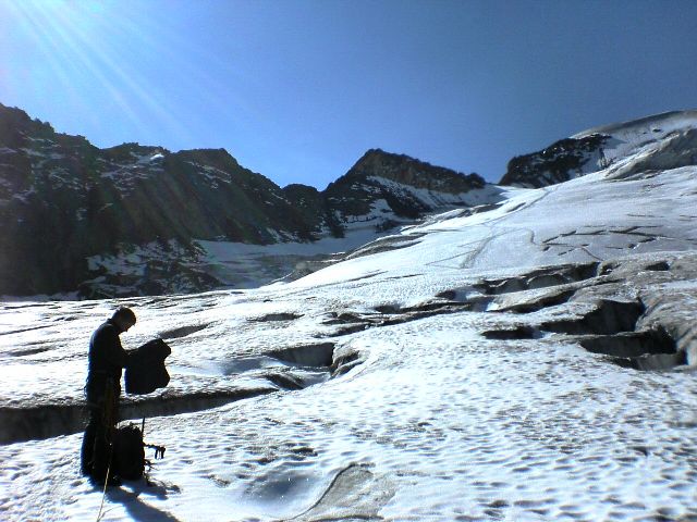 Eisseepass 3.139 m Suldenferner - Berge-Hochtouren.de