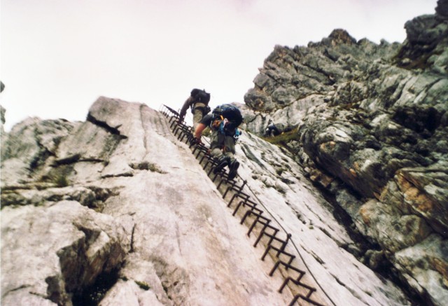 Alpspitze 2.628m Bernaideinspitze 2.144m im Wettersteingebirge - Berge-Hochtouren.de