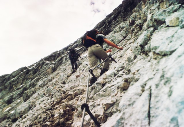 Alpspitze 2.628m Bernaideinspitze 2.144m im Wettersteingebirge - Berge-Hochtouren.de