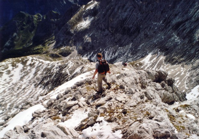 Alpspitze 2.628m Bernaideinspitze 2.144m im Wettersteingebirge - Berge-Hochtouren.de