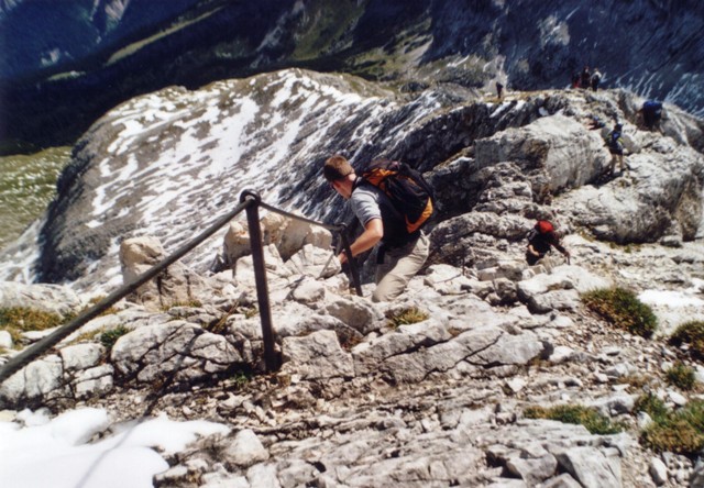 Alpspitze 2.628m Bernaideinspitze 2.144m im Wettersteingebirge - Berge-Hochtouren.de