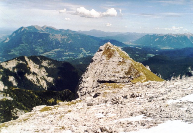 Alpspitze 2.628m Bernaideinspitze 2.144m im Wettersteingebirge - Berge-Hochtouren.de