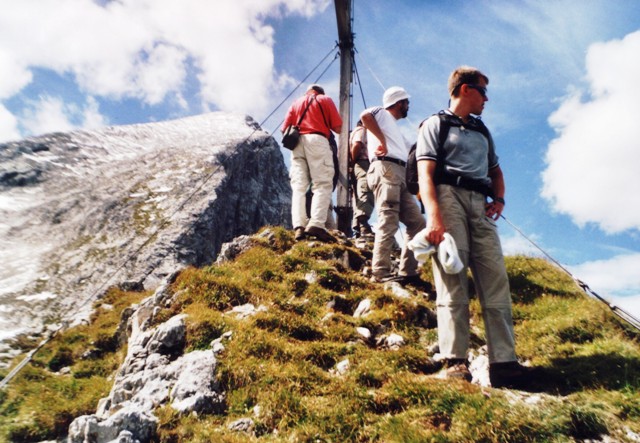 Alpspitze 2.628m Bernaideinspitze 2.144m im Wettersteingebirge - Berge-Hochtouren.de