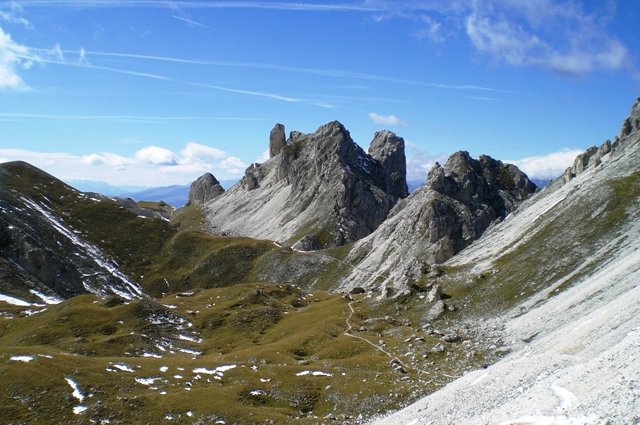 Tullen 2.652 m in den Aferner Geiseln - Berge-Hochtouren.de