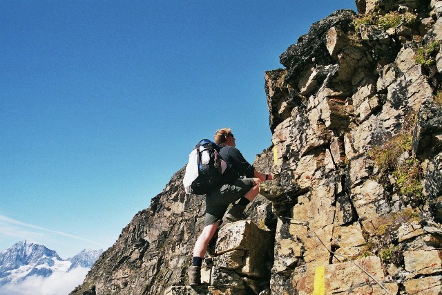 Tschenglser Hochwand 3.375 m Otto-Erich Klettersteig - Berge-Hochtouren.de