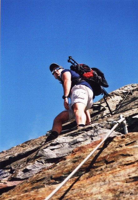 Tschenglser Hochwand 3.375 m Otto-Erich Klettersteig - Berge-Hochtouren.de