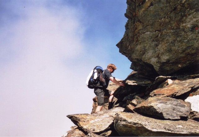 Tschenglser Hochwand 3.375 m Otto-Erich Klettersteig - Berge-Hochtouren.de