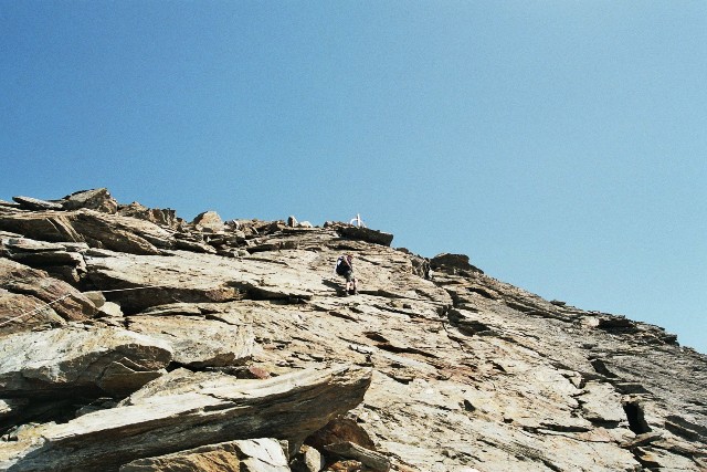 Tschenglser Hochwand 3.375 m Otto-Erich Klettersteig - Berge-Hochtouren.de