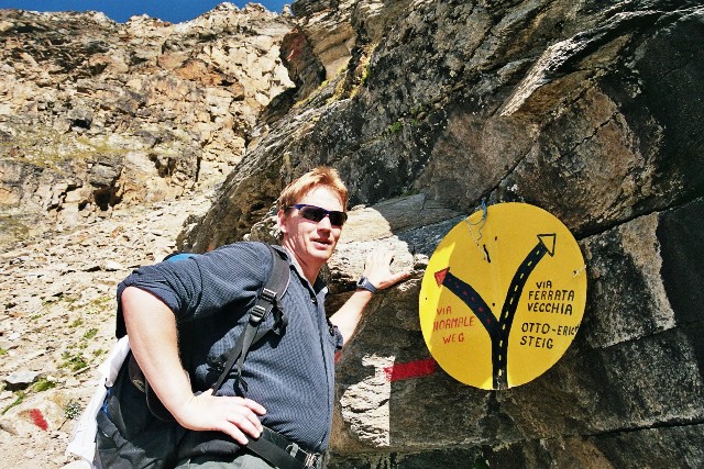 Tschenglser Hochwand 3.375 m Otto-Erich Klettersteig - Berge-Hochtouren.de