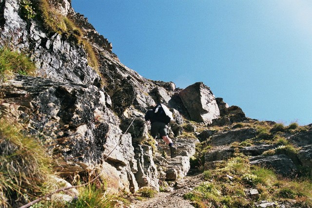 Tschenglser Hochwand 3.375 m Otto-Erich Klettersteig - Berge-Hochtouren.de