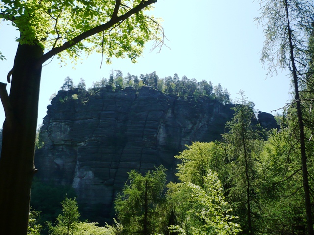 Groer Winterberg Elbsandsteingebirge - Berge-Hochtouren.de