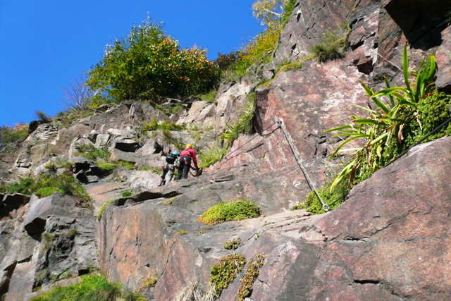 Kurt und Georg Lwinger Klettersteig - Berge-Hochtouren.de