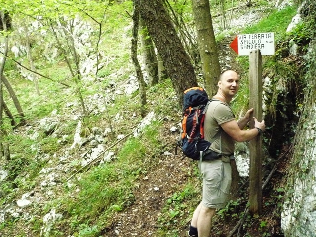 Spigolo della Bandiera Klettersteig Ferrata - Berge-Hochtouren.de