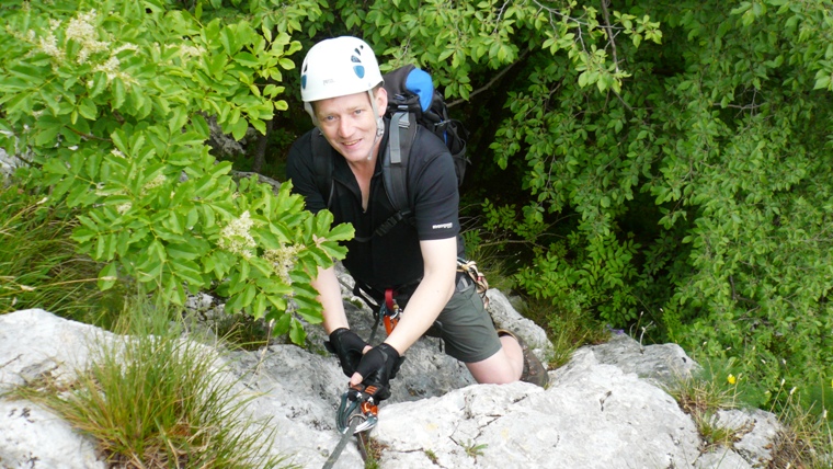 Spigolo della Bandiera Klettersteig Ferrata - Berge-Hochtouren.de