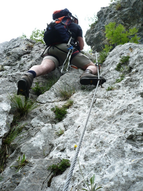 Spigolo della Bandiera Klettersteig Ferrata - Berge-Hochtouren.de