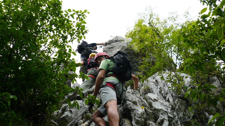 Spigolo della Bandiera Klettersteig Ferrata - Berge-Hochtouren.de