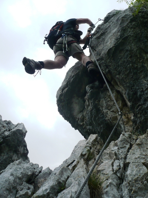 Spigolo della Bandiera Klettersteig Ferrata - Berge-Hochtouren.de