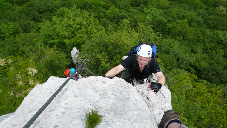 Spigolo della Bandiera Klettersteig Ferrata - Berge-Hochtouren.de