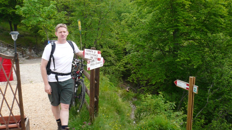 Spigolo della Bandiera Klettersteig Ferrata - Berge-Hochtouren.de