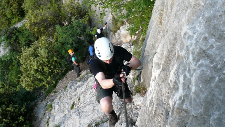 Via Ernesto Che Guevara Monte Casale Klettersteig Ferrata - Berge-Hochtouren.de