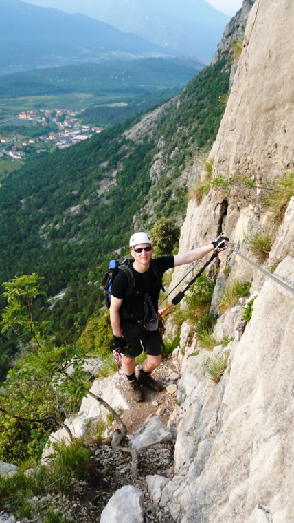 Via Ernesto Che Guevara Monte Casale Klettersteig Ferrata - Berge-Hochtouren.de