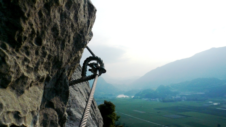 Via Ernesto Che Guevara Monte Casale Klettersteig Ferrata - Berge-Hochtouren.de