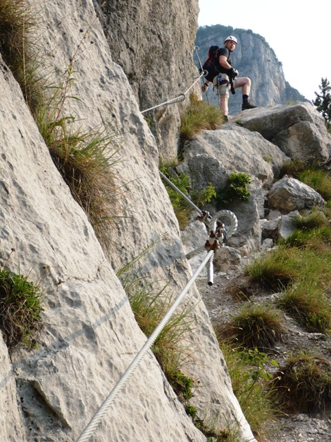 Via Ernesto Che Guevara Monte Casale Klettersteig Ferrata - Berge-Hochtouren.de