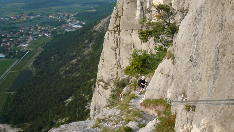 Via Ernesto Che Guevara Monte Casale Klettersteig Ferrata - Berge-Hochtouren.de