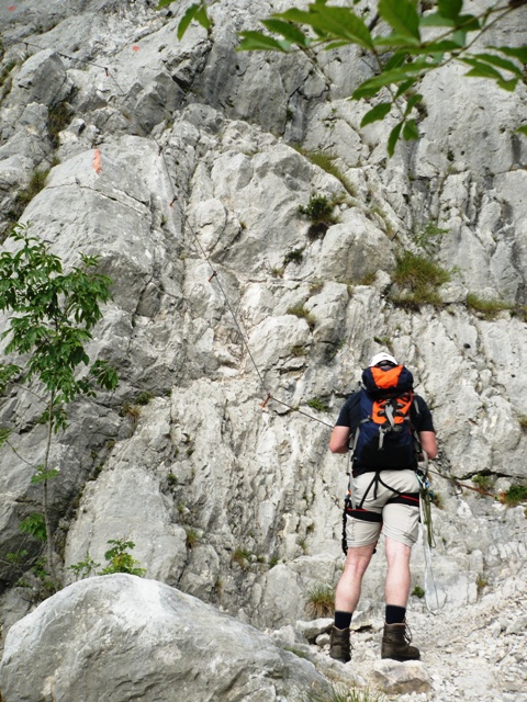 Via Ernesto Che Guevara Monte Casale Klettersteig Ferrata - Berge-Hochtouren.de