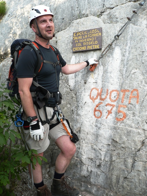 Via Ernesto Che Guevara Monte Casale Klettersteig Ferrata - Berge-Hochtouren.de