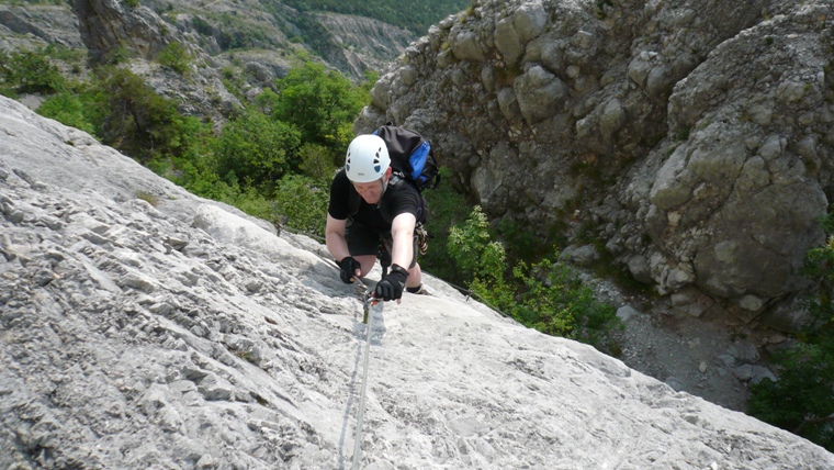 Via Ernesto Che Guevara Monte Casale Klettersteig Ferrata - Berge-Hochtouren.de