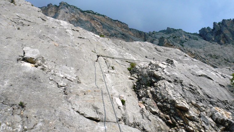 Via Ernesto Che Guevara Monte Casale Klettersteig Ferrata - Berge-Hochtouren.de