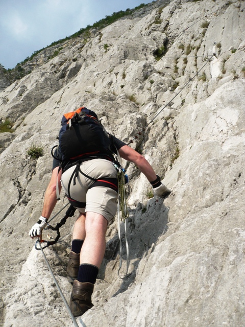 Via Ernesto Che Guevara Monte Casale Klettersteig Ferrata - Berge-Hochtouren.de