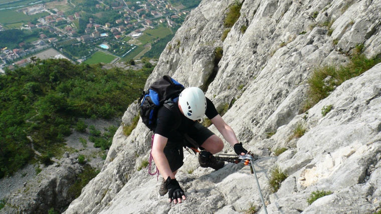 Via Ernesto Che Guevara Monte Casale Klettersteig Ferrata - Berge-Hochtouren.de