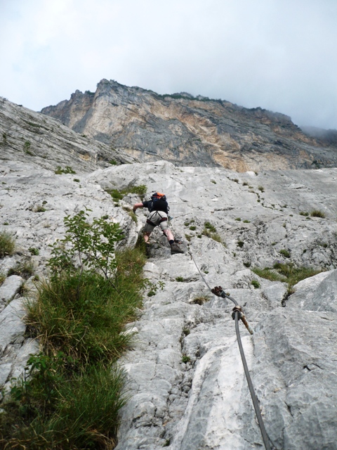 Via Ernesto Che Guevara Monte Casale Klettersteig Ferrata - Berge-Hochtouren.de