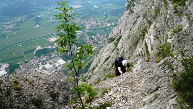 Via Ernesto Che Guevara Monte Casale Klettersteig Ferrata - Berge-Hochtouren.de