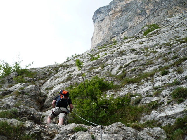 Via Ernesto Che Guevara Monte Casale Klettersteig Ferrata - Berge-Hochtouren.de