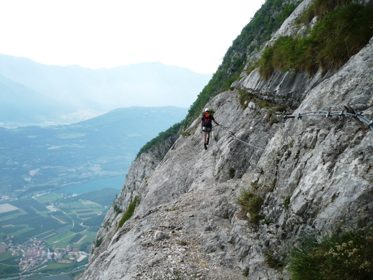 Via Ernesto Che Guevara Monte Casale Klettersteig Ferrata - Berge-Hochtouren.de