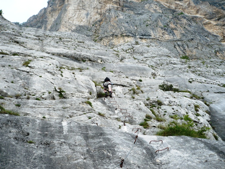 Via Ernesto Che Guevara Monte Casale Klettersteig Ferrata - Berge-Hochtouren.de