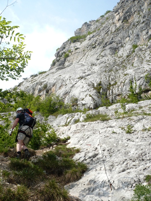 Via Ernesto Che Guevara Monte Casale Klettersteig Ferrata - Berge-Hochtouren.de