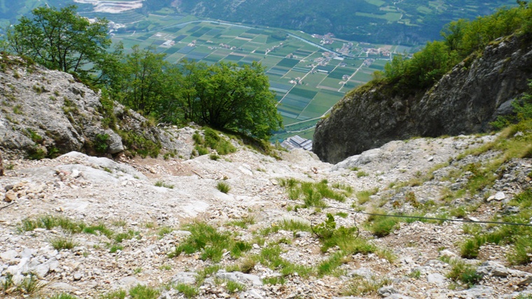 Via Ernesto Che Guevara Monte Casale Klettersteig Ferrata - Berge-Hochtouren.de