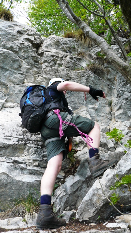 Via Ernesto Che Guevara Monte Casale Klettersteig Ferrata - Berge-Hochtouren.de