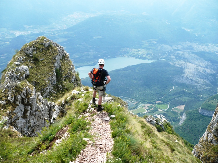 Via Ernesto Che Guevara Monte Casale Klettersteig Ferrata - Berge-Hochtouren.de