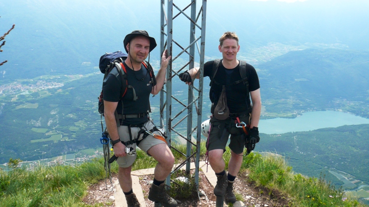 Via Ernesto Che Guevara Monte Casale Klettersteig Ferrata - Berge-Hochtouren.de