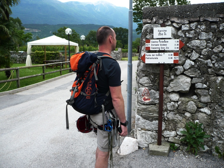 Via Ernesto Che Guevara Monte Casale Klettersteig Ferrata - Berge-Hochtouren.de