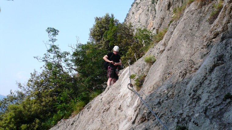 Via Ernesto Che Guevara Monte Casale Klettersteig Ferrata - Berge-Hochtouren.de