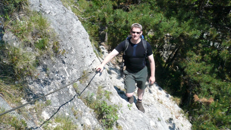 Klettersteig Ferrata Via dell Amicizia Cima SAT - Berge-Hochtouren.de