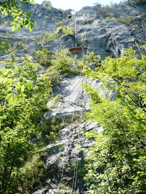 Klettersteig Ferrata Via dell Amicizia Cima SAT - Berge-Hochtouren.de